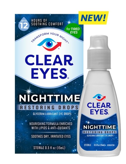 Clear Eyes® Nighttime Restoring Drops