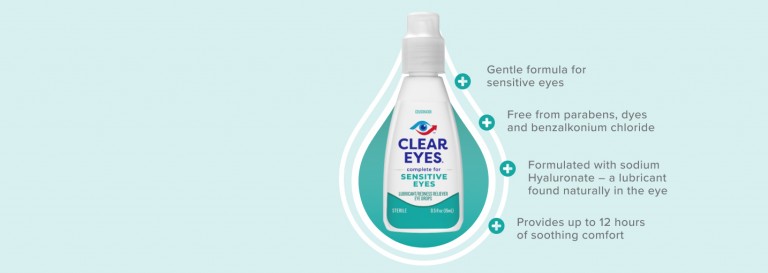 What's in Clear Eyes Simply Sensitive