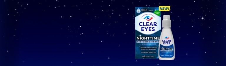 Clear eyes Nighttime Relief