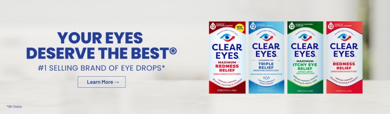 Clear Eyes - your Eyes deserve the best