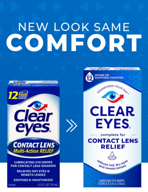 new contact lens relief