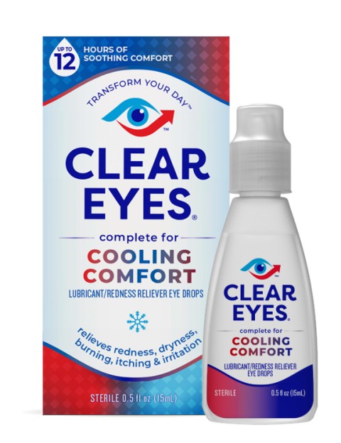 Clear Eyes Cooling Comfort Redness Relief Eye Drops