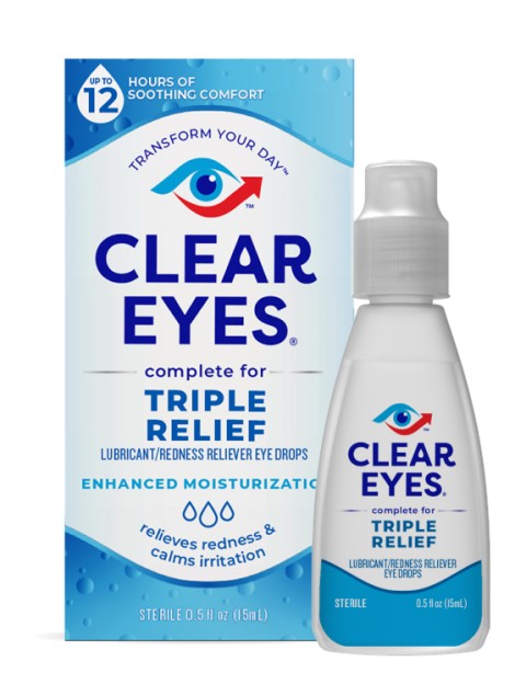Clear Eyes Triple Relief Eye Drops