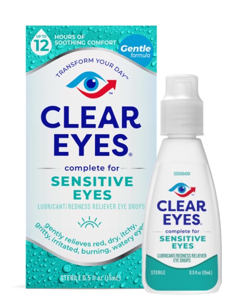 Clear Eyes Sensitive Eyes Eye Drops