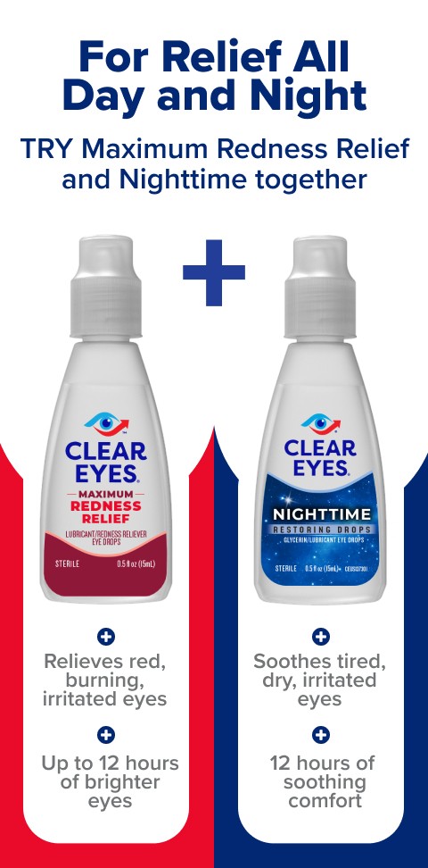 Relief All Day and All Night with Clear Eyes